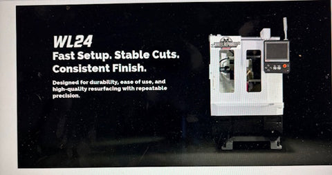WL - 24 CNC Diamond Cut Wheel Lathe