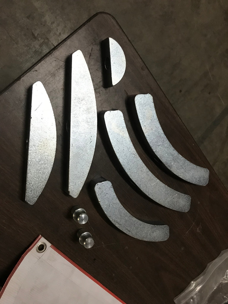 Steel Halfmoon Repair 8 piece Set