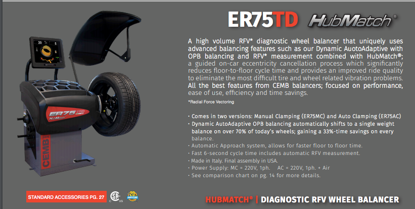 ER75 TD Hubmatch Balancer